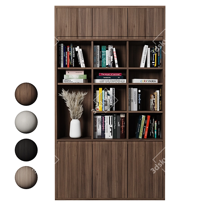 Modular Shelf Storage System 3D model image 3