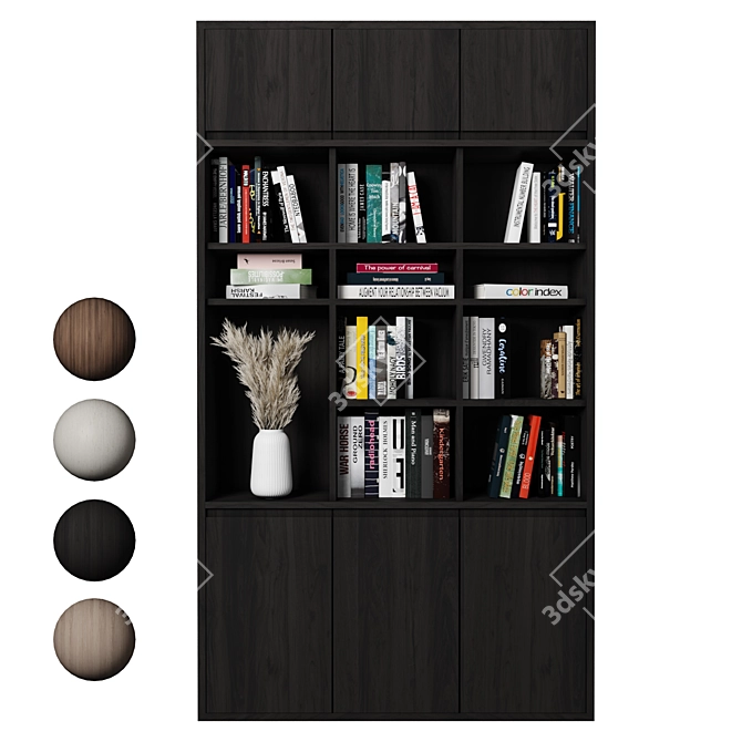 Modular Shelf Storage System 3D model image 4