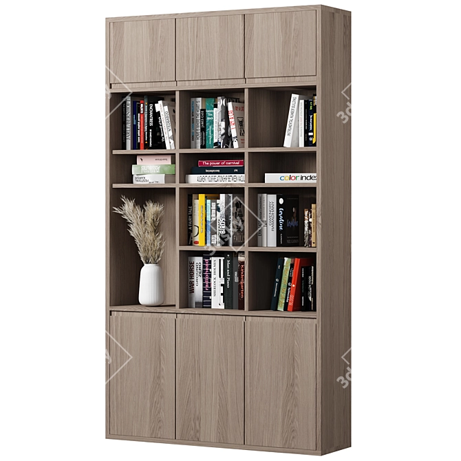 Modular Shelf Storage System 3D model image 5