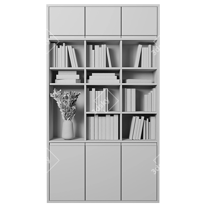 Modular Shelf Storage System 3D model image 7