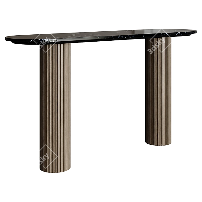 Stylish Console by Olivias 3D model image 1