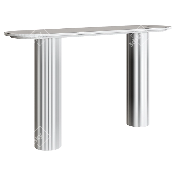 Stylish Console by Olivias 3D model image 2