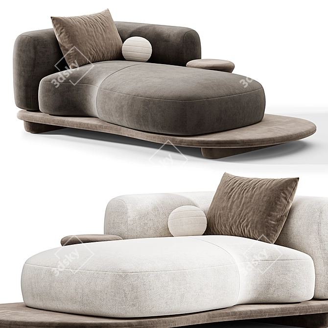 Modern Busnelli Grumetto 03 Sofa 3D model image 4