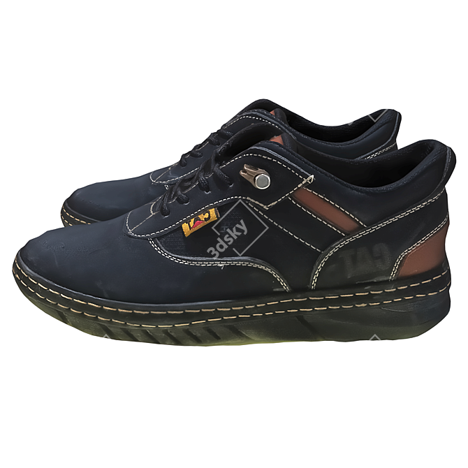 Modern 3D Max Shoes Model 3D model image 3