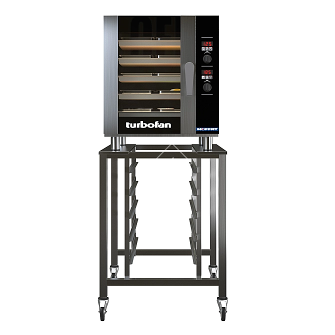 Efficient Moffat E33 Convection Oven 3D model image 2