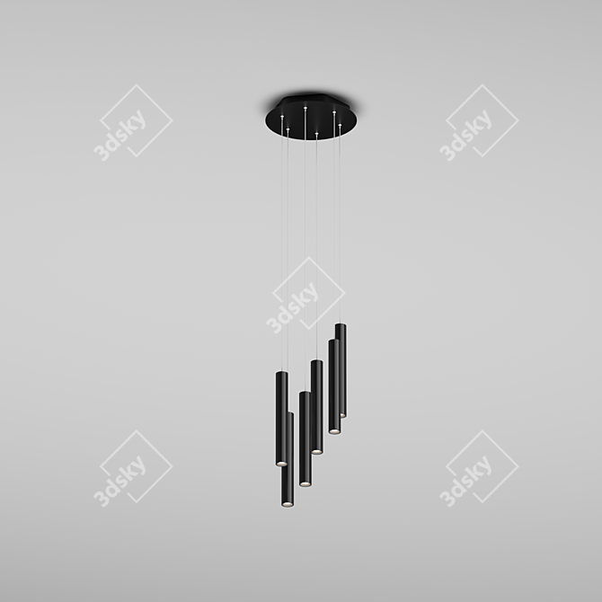 Cascade Pendant Light HOKASU PL14 3D model image 1