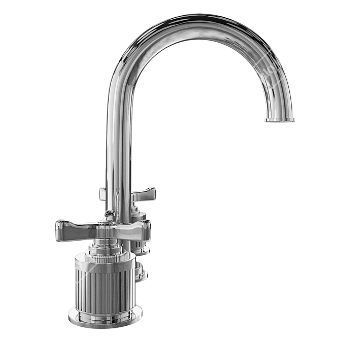 Luxurious Hamptons Collection Faucets 3D model image 2