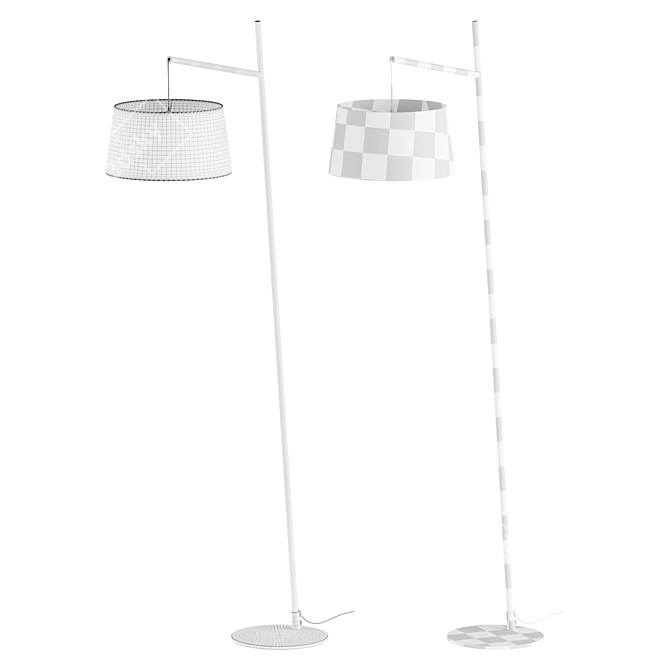 Stellar Illuminating Floor Lamp 3D model image 2