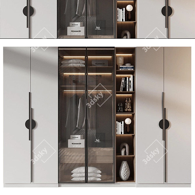 Modern Furniture Set | Editable 3D model image 3