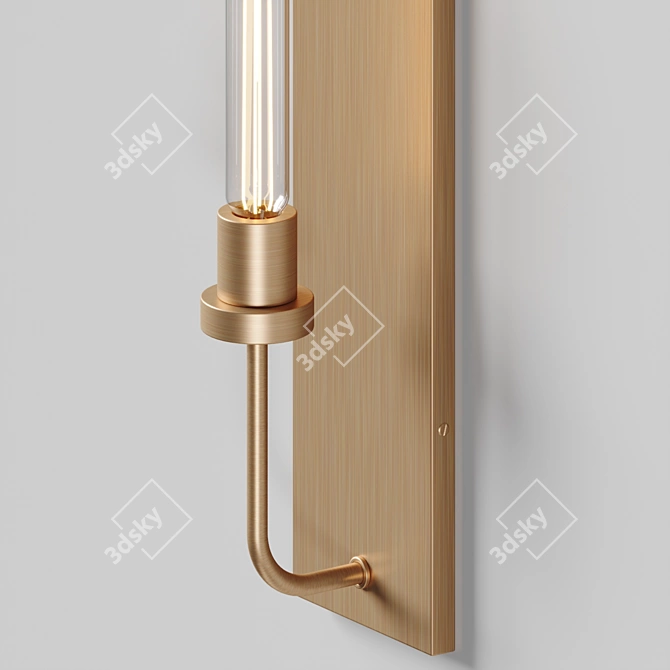 Elegant Sheridan Wall Sconce_cast subtle glow 3D model image 2