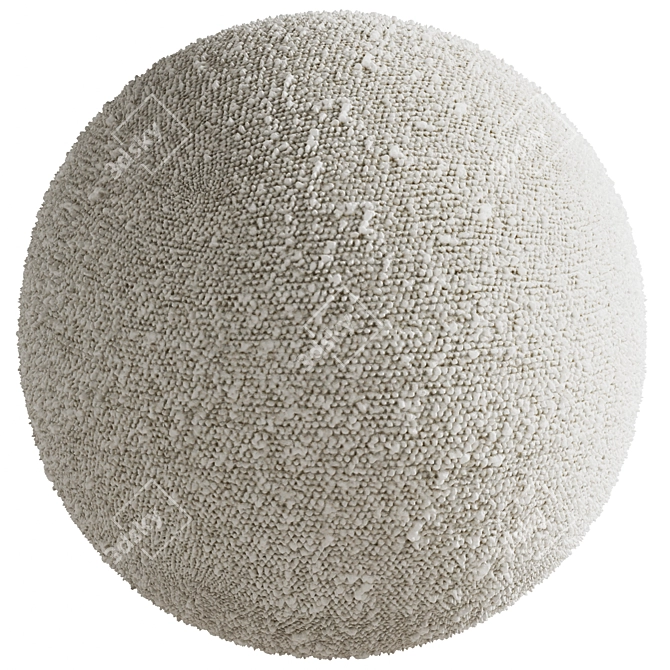 Vray Materials Fabric Texture 3D model image 1