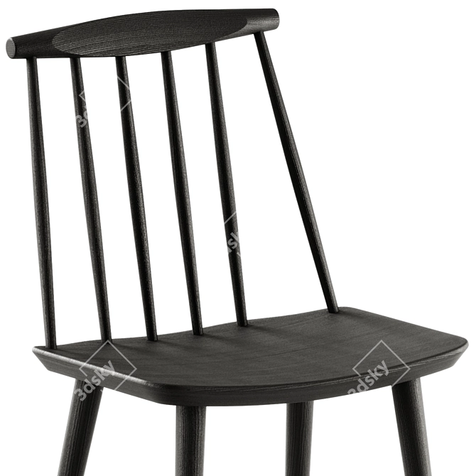 Modern Hay Chair J77 Furniture 3D model image 4
