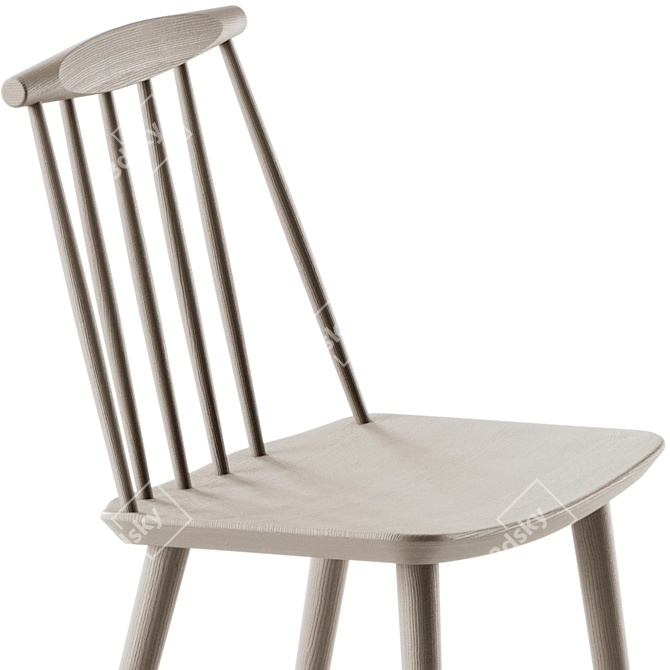 Modern Hay Chair J77 Furniture 3D model image 5
