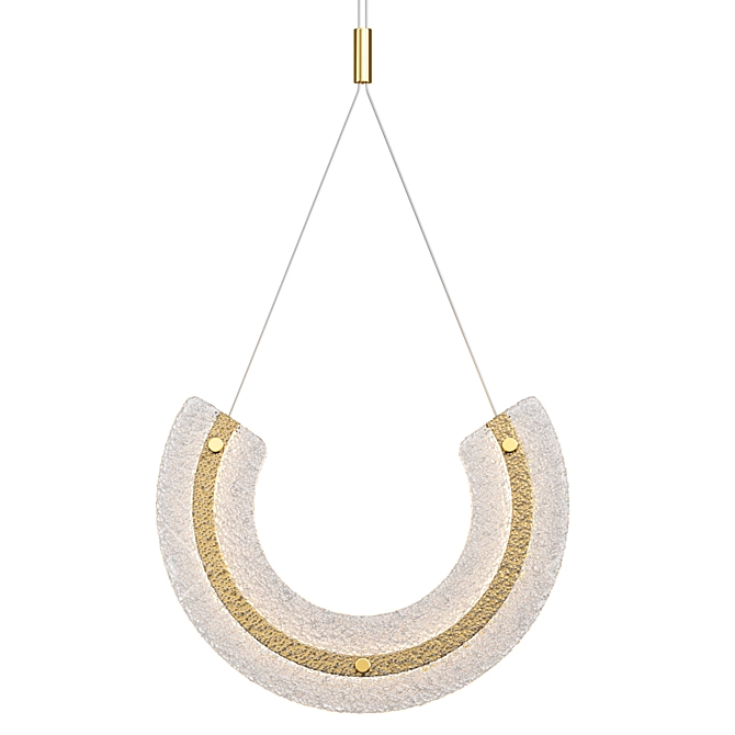 "Maya Maytoni Glass Pendant Light 3D model image 3