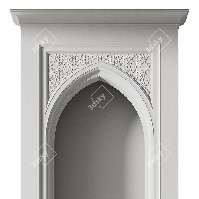 Adjustable Arabesque Arch Kit 3D model image 3