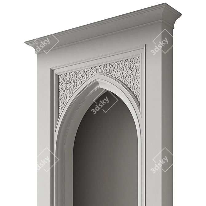 Adjustable Arabesque Arch Kit 3D model image 4