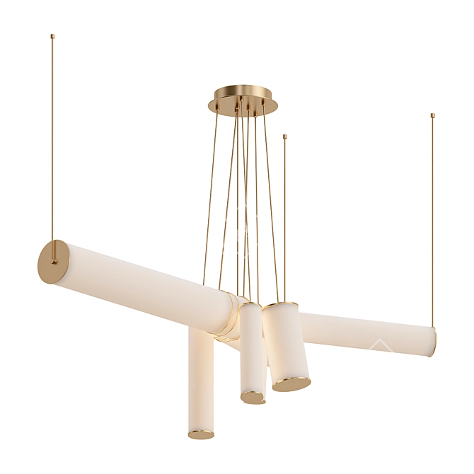 Sleek Pitch Light Collection Design 3D model image 1