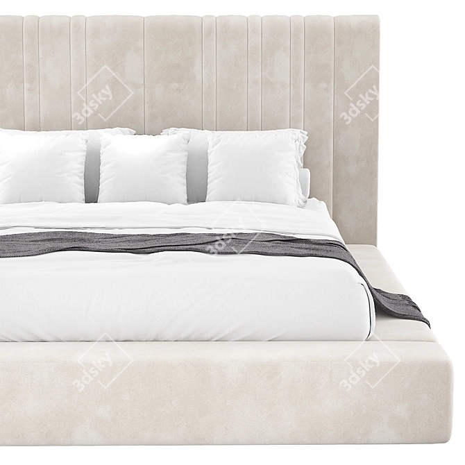 Luxury Sensatori Bed - 3D Model 3D model image 2