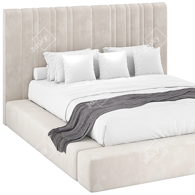 Luxury Sensatori Bed - 3D Model 3D model image 3