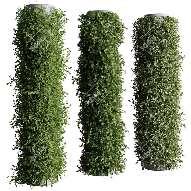 Elegant Column Garden Ivy{/*Translate from Russian if needed*/} 3D model image 3