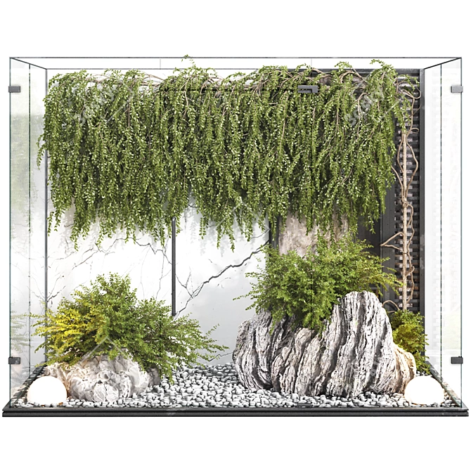 3D Interior Plant and Decor 3D model image 1