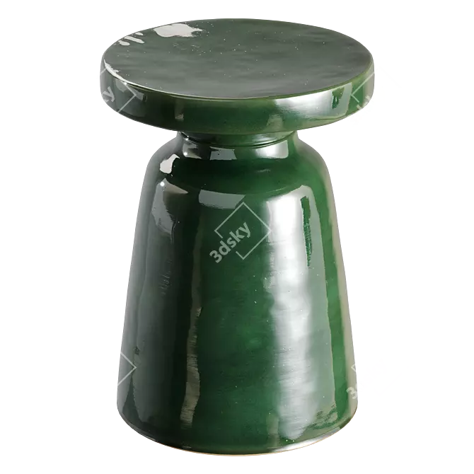 Mesquida Ceramic Side Tables Set 3D model image 3