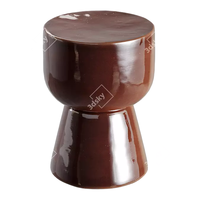 Mesquida Ceramic Side Tables Set 3D model image 5