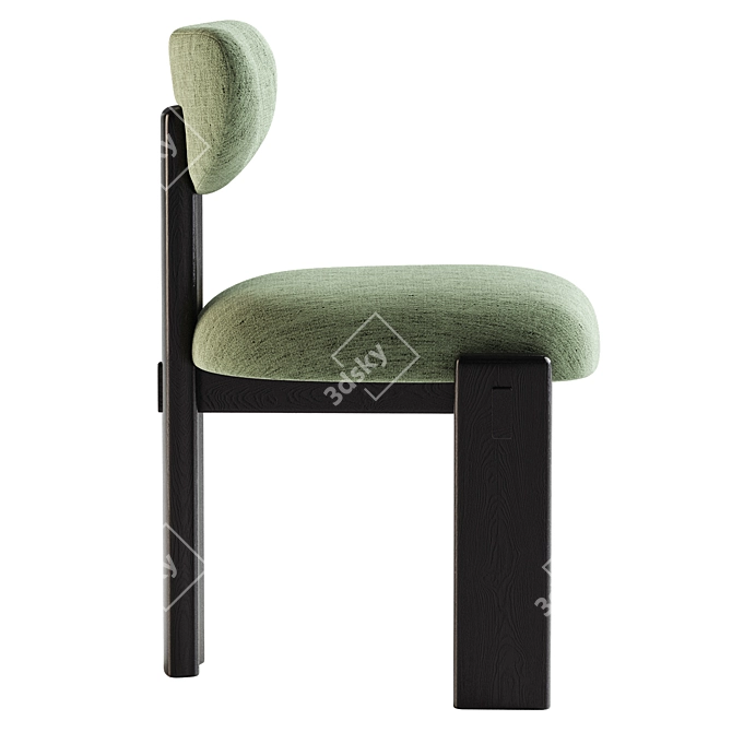 Sleek Elio Chair Design 3D model image 4