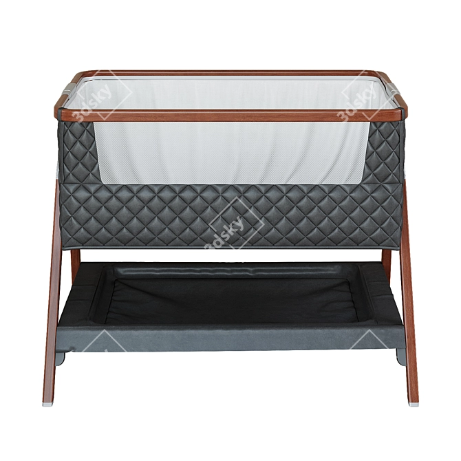 CoZee Luxe Walnut/Slate Cradle 3D model image 3