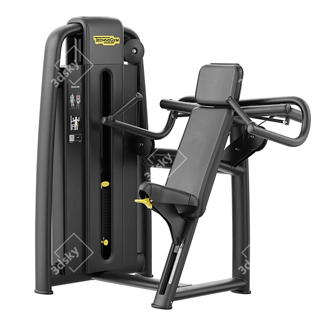 Technogym Shoulder 700 Render Textures 3D model image 1