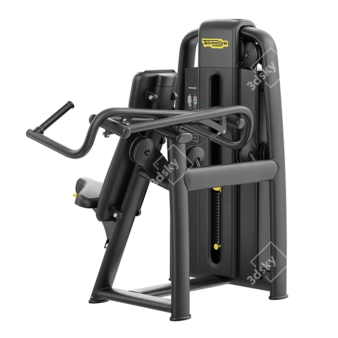 Technogym Shoulder 700 Render Textures 3D model image 2