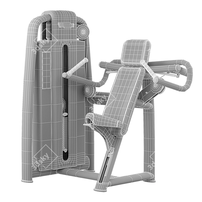 Technogym Shoulder 700 Render Textures 3D model image 4