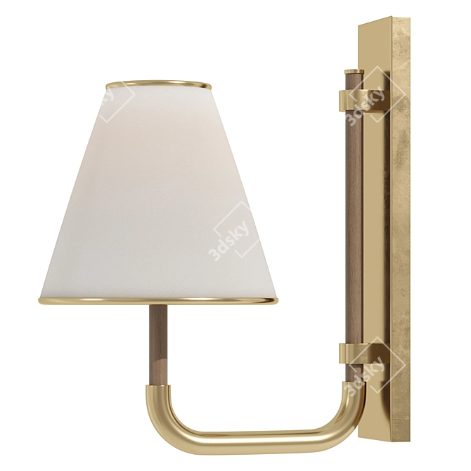 Rigby Small Sconce by Visual Comfort 3D model image 9