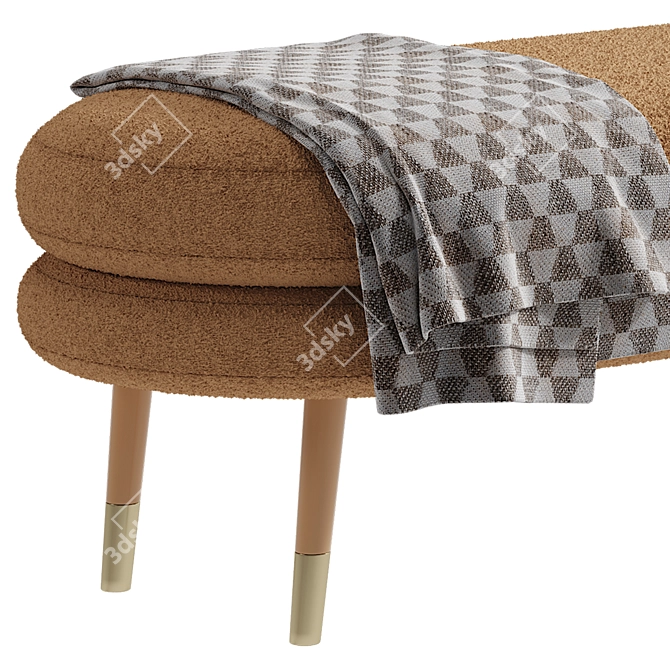 Cozy Duo Seating Solution 3D model image 4