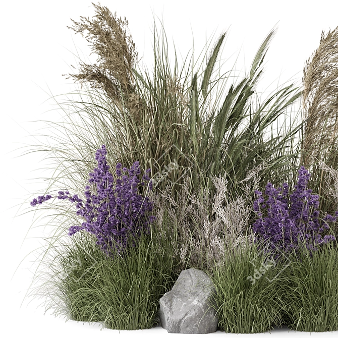 Outdoor Garden Set 2171 Max 3D model image 3