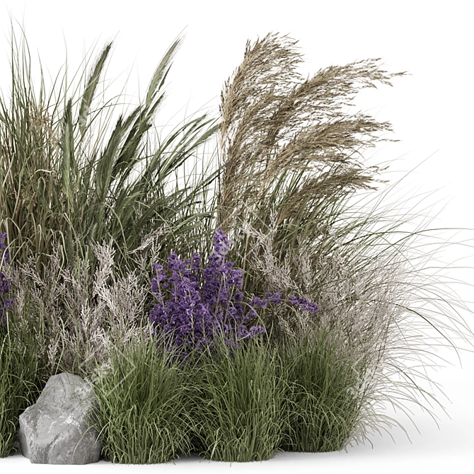 Outdoor Garden Set 2171 Max 3D model image 4