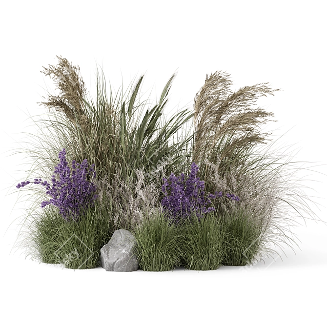 Outdoor Garden Set 2171 Max 3D model image 6