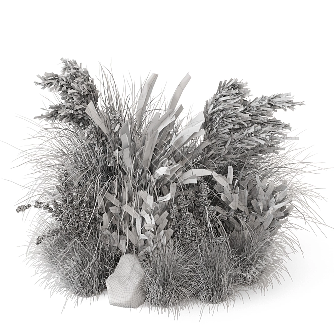 Outdoor Garden Set 2171 Max 3D model image 7