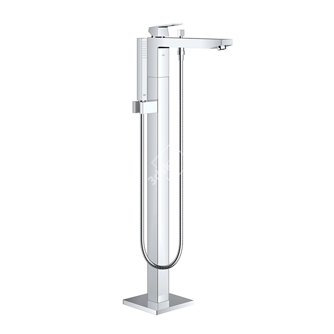 Grohe Eurocube Mixer Set 3D model image 2
