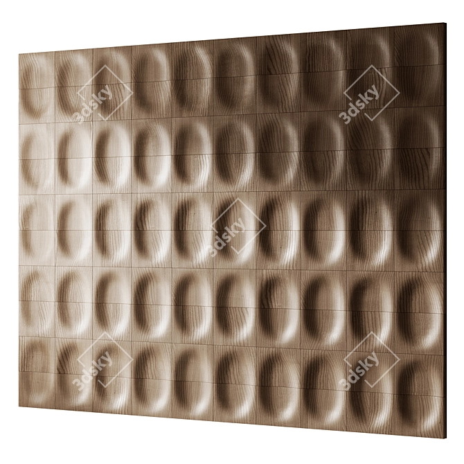 Decorative Wall Panels 1 3D model image 4