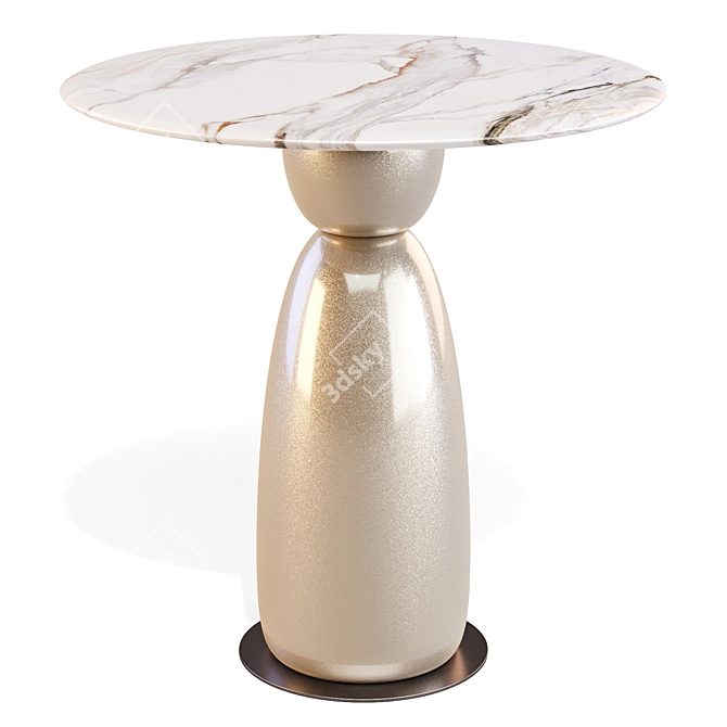La Manufacture Gem: Playful Multi-Level Tables 3D model image 2