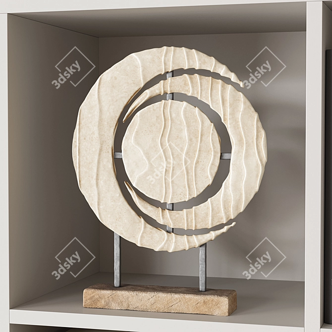 Modern Office Furniture Set Quads 3D model image 3