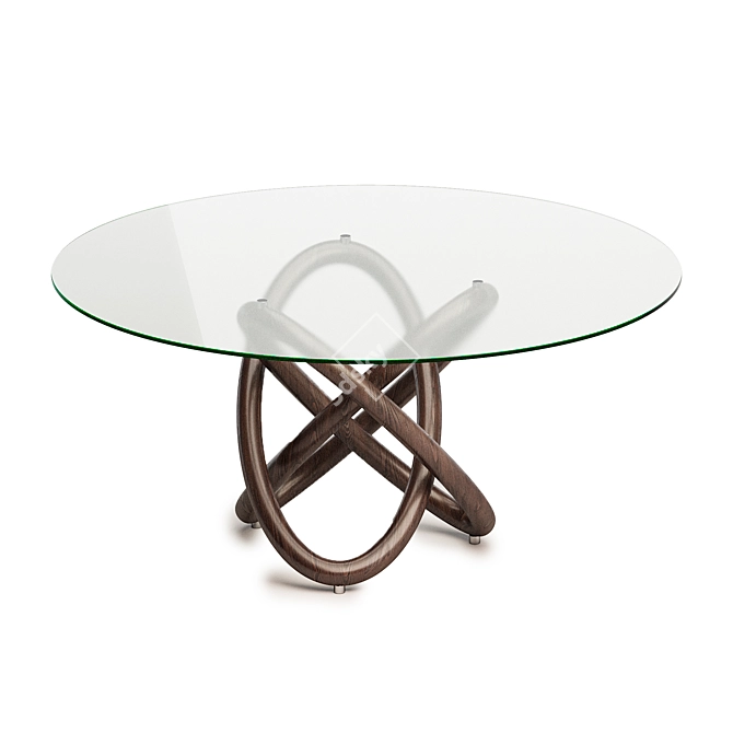 Modern Italian Designer Carioca Table 3D model image 1