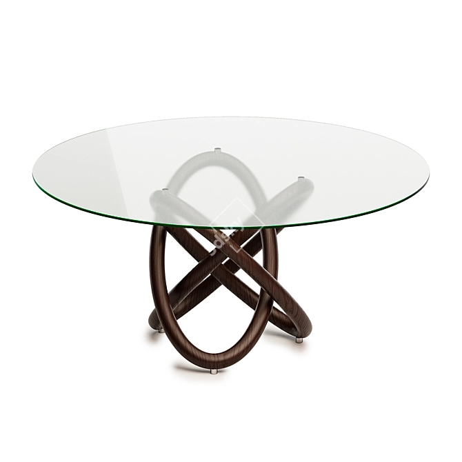 Modern Italian Designer Carioca Table 3D model image 2