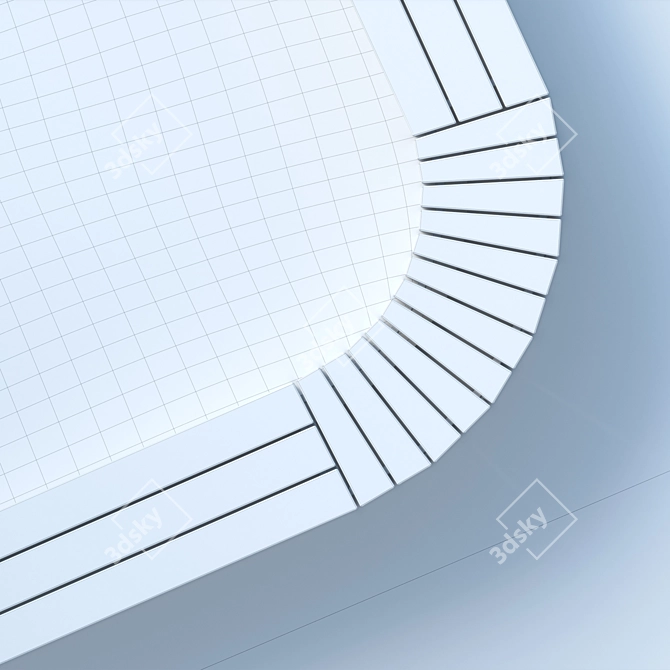 Perforated Canopy Sandbox Model 3D model image 3