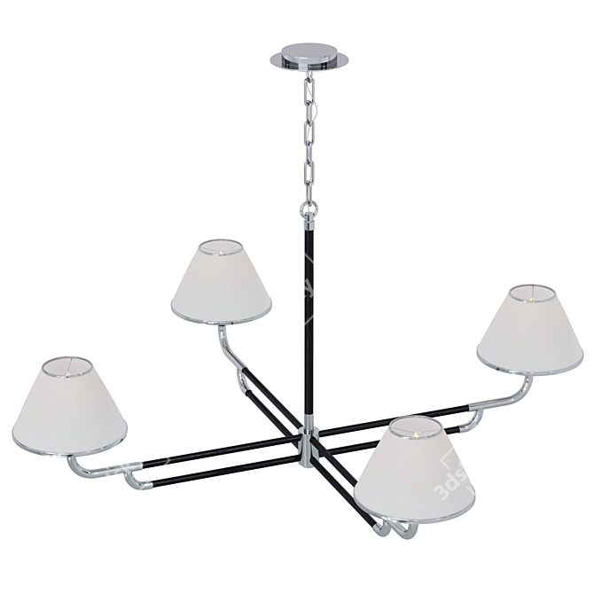 Rigby Grande Chandelier by Visual Comfort 3D model image 3