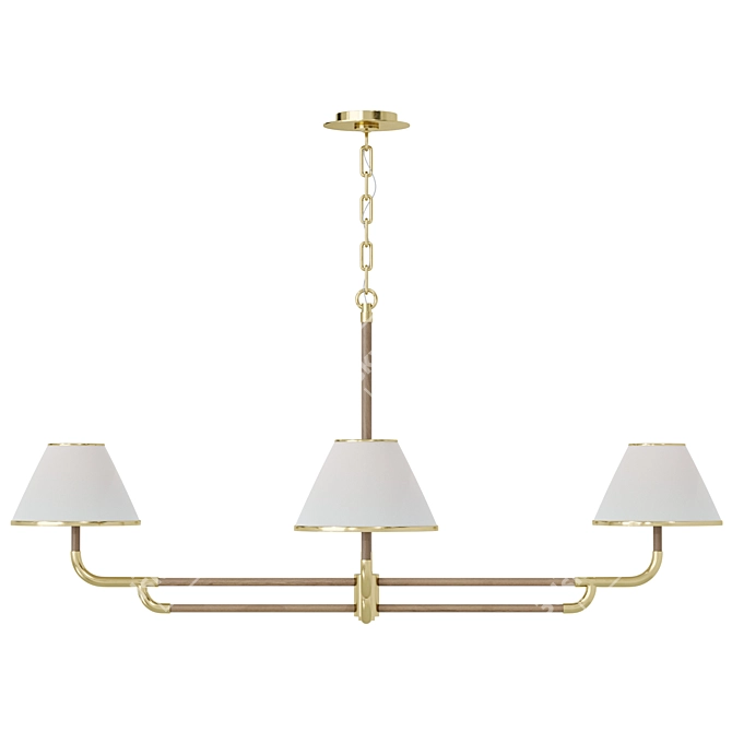 Rigby Grande Chandelier by Visual Comfort 3D model image 4