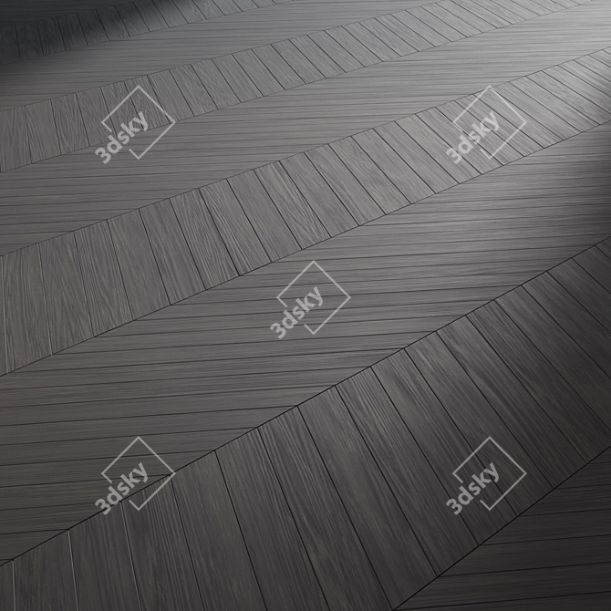 Modular Parquet Board Assortment 3D model image 5