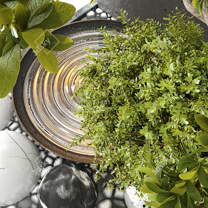 Interior Garden Props & Decor 3D model image 2
