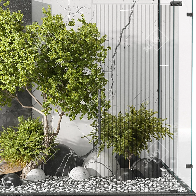 Interior Garden Props & Decor 3D model image 4